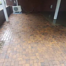 Complete paver patio renovation and sealing in Pittsburgh, Pa